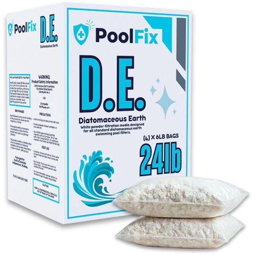 Polvo para Filtro de Piscina Pooluxe DE 10.9 kg para Claridad del Agua