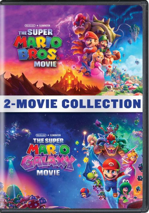 Colección de 2 Películas en DVD de Super Mario Universal