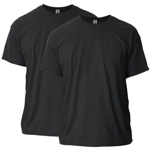 Remera Gildan G2000 Ultra Cotton Negra Pack de 2 5XL