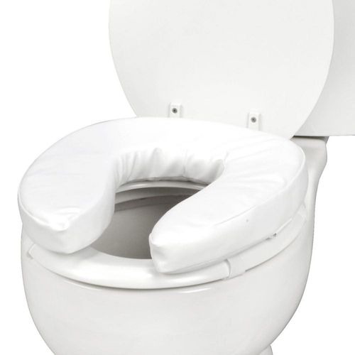 Cojín para Asiento de Inodoro DMI con Espuma de 5 cm Blanco