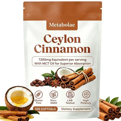 Cápsulas Menjint Metabolae Canela de Ceilán 300 Softgels