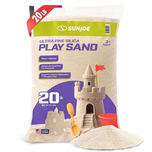 Sílice ultrafina Play Sand Sun Joe de 907 kg para areneros