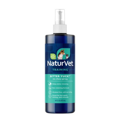 Spray de Entrenamiento para Mascotas NaturVet Bitter Yuck 473 ml