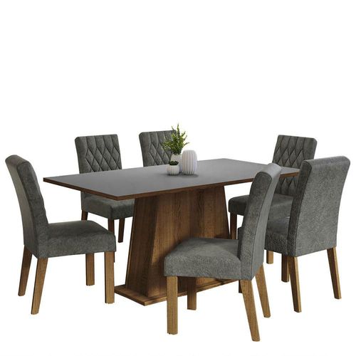Juego de Comedor Britney Madesa Mesa y 6 Sillas MG