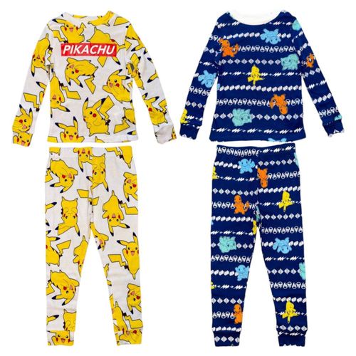 Set 4 piezas Pokemon Talla 10