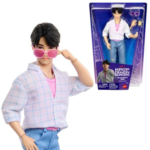 Muñeca de Moda Mattel Cazadores Demoníacos Kpop Jinu con Accesorios