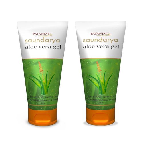 Gel de Aloe Vera Patanjali Saundarya 2x60ml Cuidado de la Piel