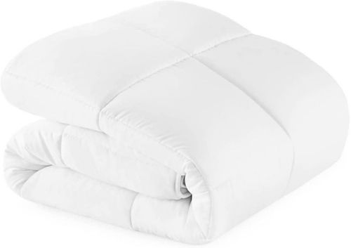 Weekender - Edredón Acolchado de Plumón Alternativo - Queen Extra Largo - Microfibra Suave e Hipoalergénica Blanco