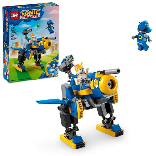 Juguete de construcción LEGO Sonic The Hedgehog Cyclone contra Metal Sonic