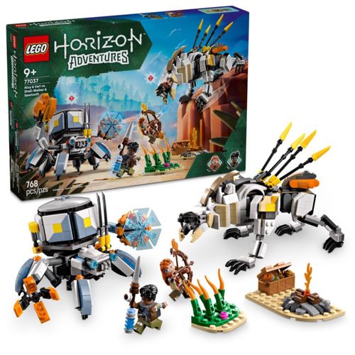 Juguete de construcción LEGO Horizon Adventures Aloy & Varl 77037