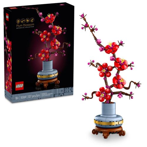 Set de construcción LEGO Icons Plum Blossom Flower Decor 10369