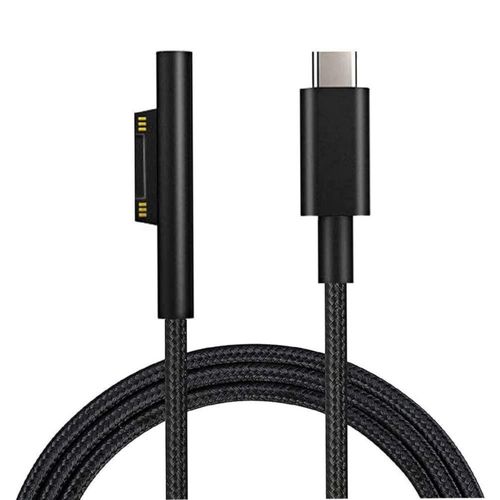 Cable de carga USB-C Gomass de 18 m 15 V/3 A para Surface