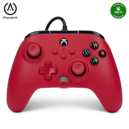 Control PowerA XBX EnWired Artisan Red
