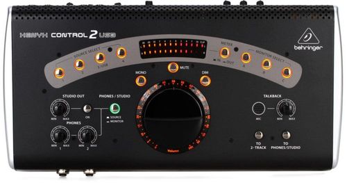 Interfaz USB Behringer XENYX CONTROL2USB para Control de Estudio