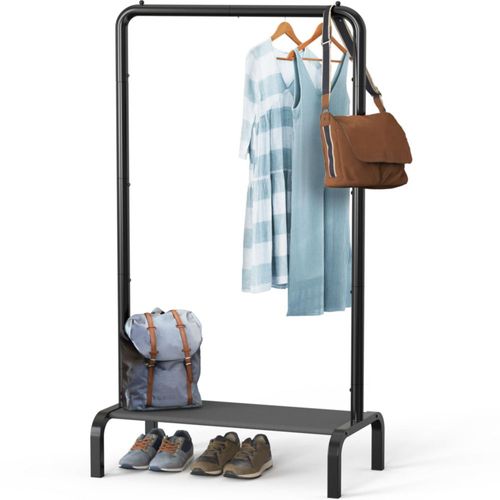 Organizador de Ropa Simple Houseware 76 cm Estrecho con Repisa Negro