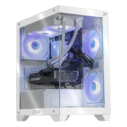 Xtreme pc gaming rtx 5060 ti ryzen 7 32gb ssd 1tb wifi white