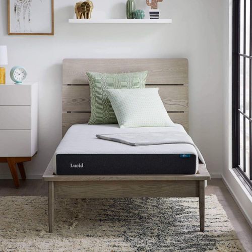 Colchon Firme Lucid Memory Foam  Tamaño King 35cm