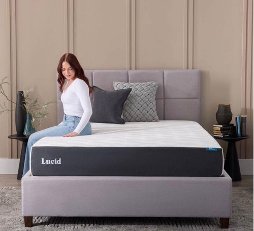 Colchon Firme Lucid Memory Foam  Tamaño Matrimonial 30 cm