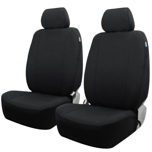 Fundas para Asientos de Auto Champlus Canvas Compatibles con Airbag 2 piezas
