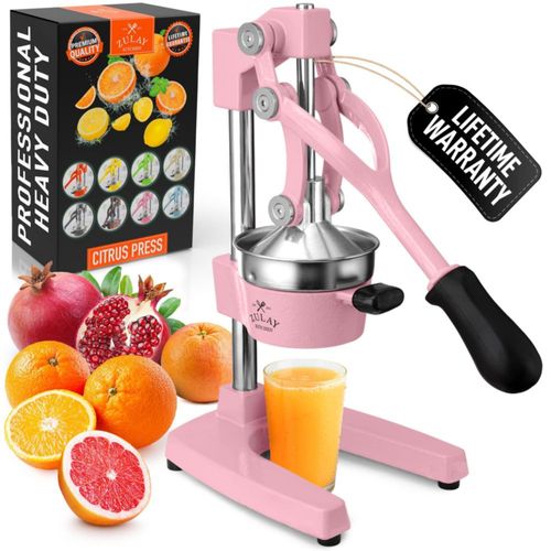 Exprimidor Manual de Hierro Fundido Zulay Kitchen de Alta Resistencia