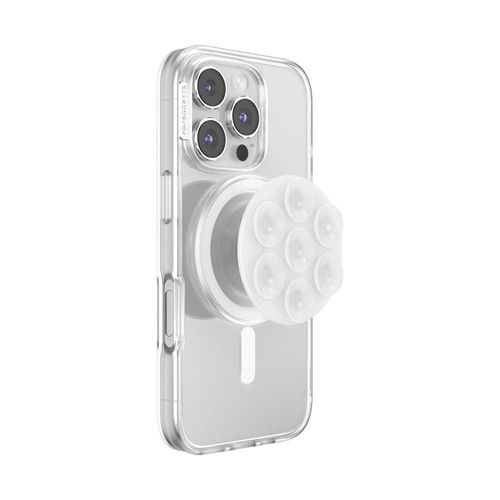 Soporte Magnético PopSockets MagSafe Transparente para Teléfono