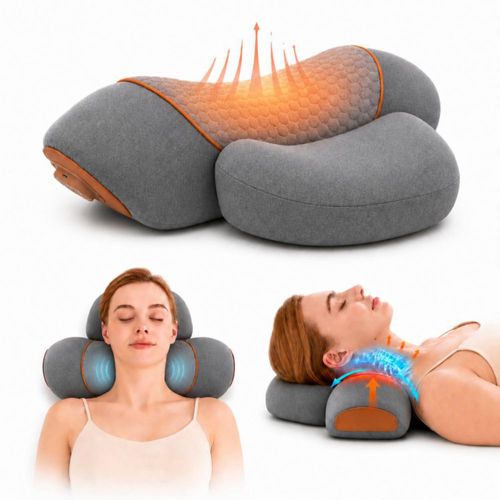 Masajeador de Cuello Huieo 3 en 1 con Calor Inalámbrico Recargable
