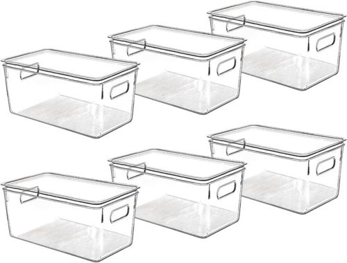 Contenedores de Almacenamiento CONTROL KITCHEN 25x15x13 cm Plástico Transparente