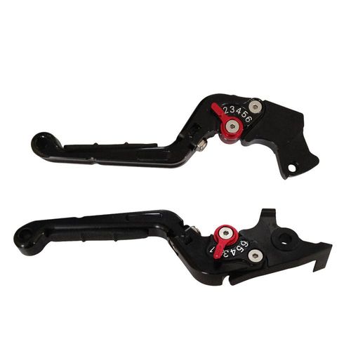 Manija freno/embrague (cnc-negro) set bajaj pulsar 200 ns (12-19)