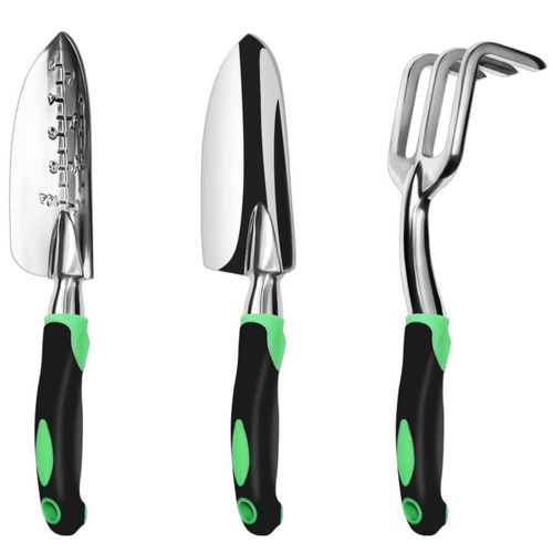 Set de Herramientas de Jardín ZUZUAN de Aluminio 3 Piezas Ergonómico