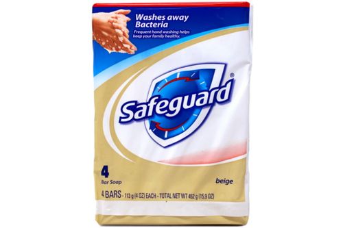 Jabón en barra para manos Safeguard Antibacterial 118 ml paquete de 32 barras