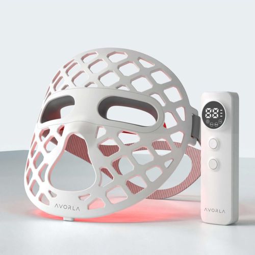 Máscara LED Avorla Beauty KFB265 para terapia de luz roja e infrarroja