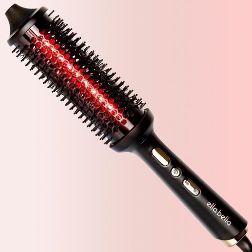 Cepillo Térmico para Peinar ELLA BELLA Barril de 1.8" Voltaje Dual
