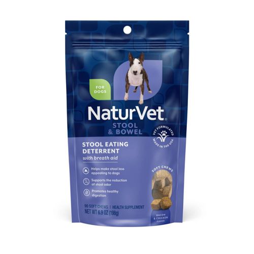 Suplemento para Perros NaturVet Anticoprofagia 90 unidades