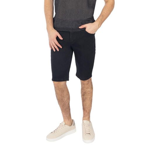Bermuda Denim Skinny Con Bastilla Doblada Para Hombre Quarry