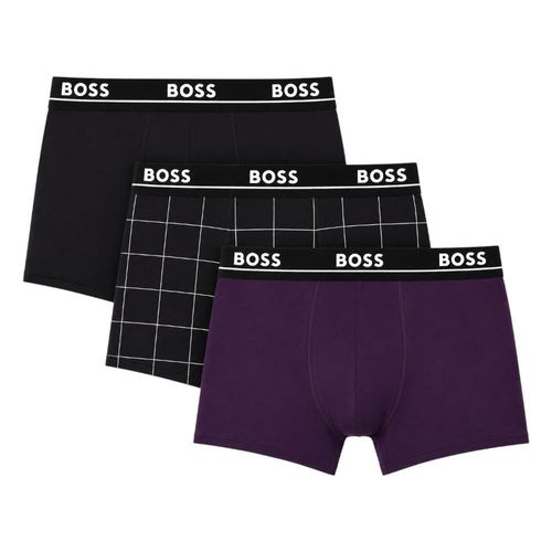 Boxer Boss 3Pck hombre Cotton Stretch