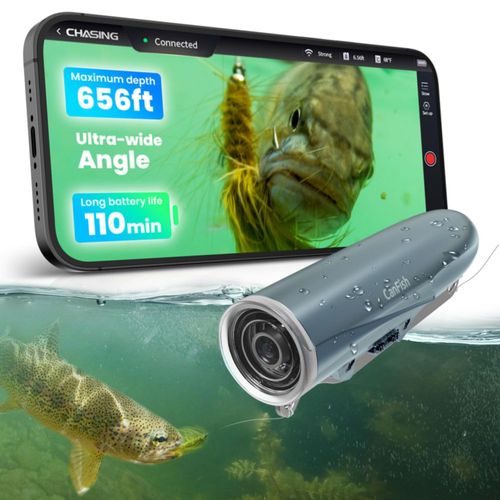 Cámara de Pesca Chasing CamX HD 1080P Impermeable 200m