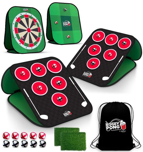 Juego de Golf Backyard Pong SWOOC 3 en 1 para Diversión