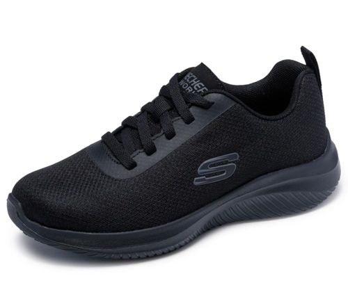Zapatillas Skechers Ultra Flex 3.0 SR Jinie Negras Talle 8