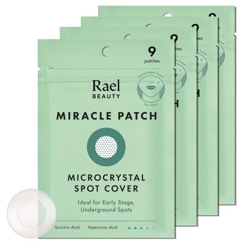 Pimple Patches Rael Miracle Microcrystal con aceite de árbol de té 36 unidades