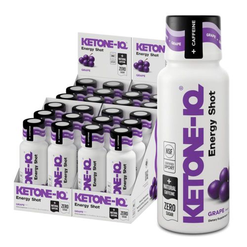 Shots de Energía Ketone-IQ 5g de Cetonas 100mg de Cafeína Paquete de 24