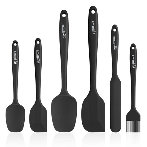 Set de 6 Espátulas de Silicona NileHome Resistentes al Calor