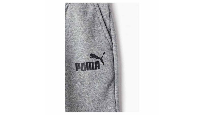 Pants Puma Hombre Gris Logo Deportivo 85210803