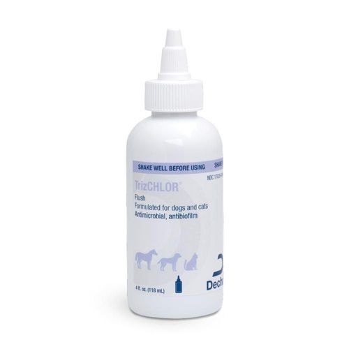 Limpieza Auricular TrizCHLOR 118 ml Antimicrobiano para Mascotas