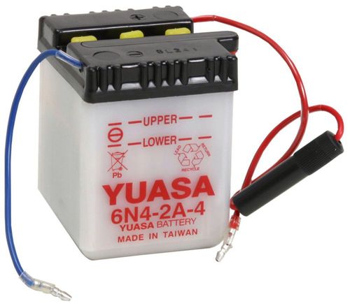 Batería para Auto Yuasa YUAM2644A 6V 4Ah Secada en Seco