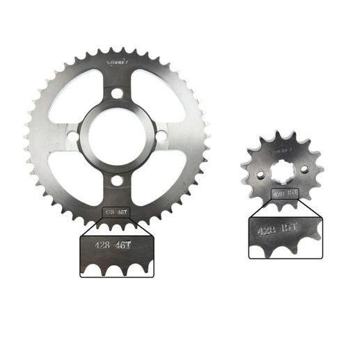 ITALIKA Juego Sprocket F0203KS24
