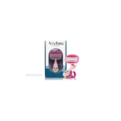 Rastrillo Manual Aveline para Mujer con 6 Cuchillas Lubricadas Rosa