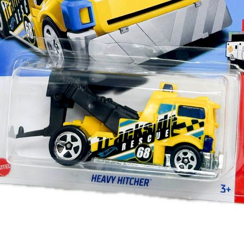 Vehículo de Juguete Hot Wheels Heavy Hitcher Rescate Amarillo