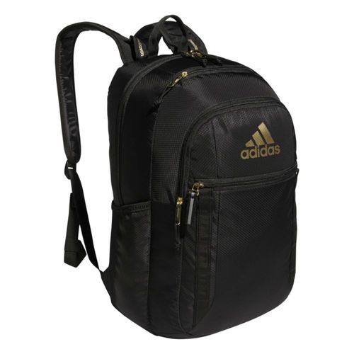 Mochila adidas Excel 7 negro/dorado metalizado con garantía de por vida