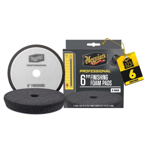 Almohadilla de Espuma Meguiar's M6FFP2 15 cm Paquete de 2 para Acabado