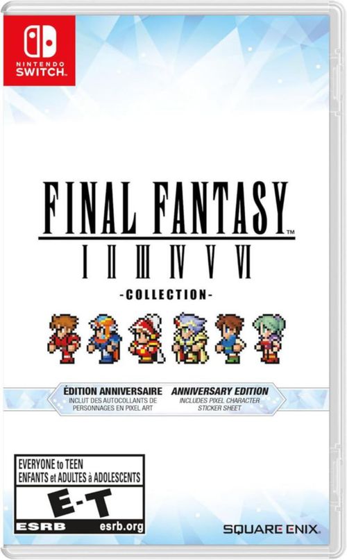 Nintendo Switch Juego Final Fantasy I-Iv Collection Anniversary
